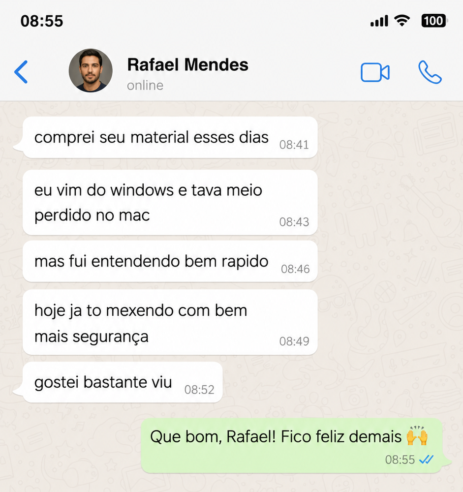 Depoimento de Rafael Mendes sobre o Mac Sem Medo